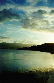 Sunset over Lake Arenal